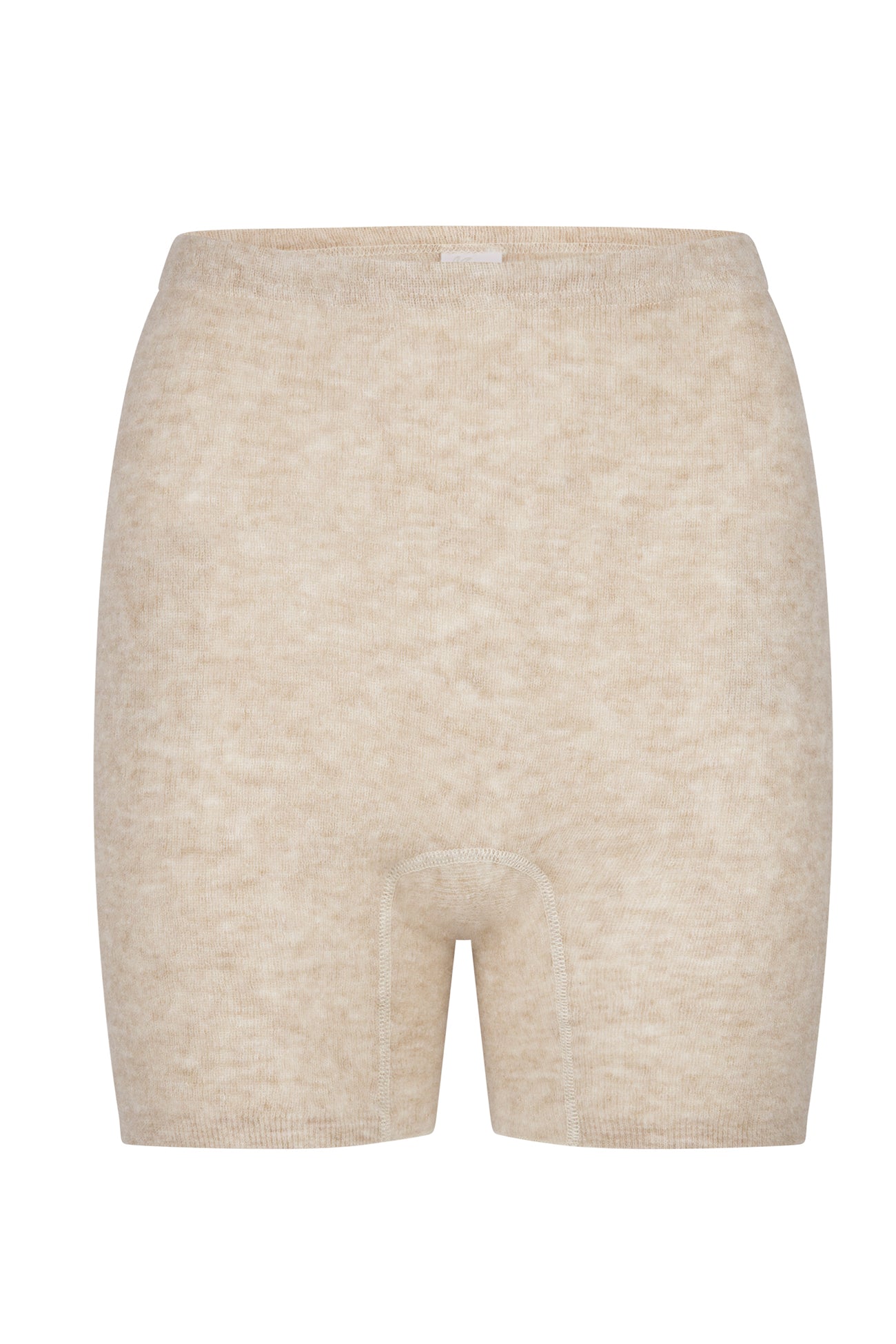 ALPAKA Damen Panty AMARU: Hochgeschnittene, mittellange gestrickte Shorts aus weichem Wollgemisch, ideal als Thermo- oder Loungewäsche für höchsten Tragekomfort bei kühleren Temperaturen.